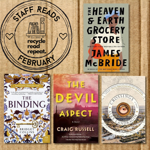 Redas Repeka FEB Staff Reads - Recycle Read Repeat