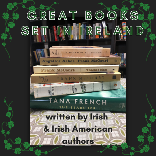 Great Books Set in Ireland Written by Irish & Irish American Authors