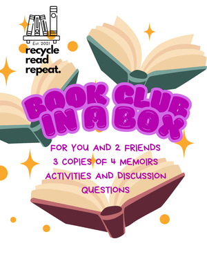 Book Club in a Box- For groups of 3-Memoirs