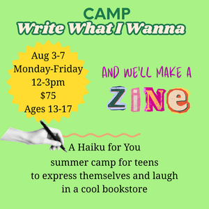 Teen Camp Write What I Wanna