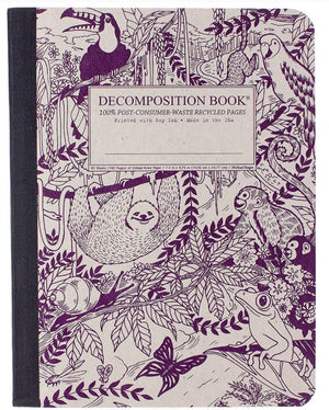 Rainforest Decomposition Composition Notebook