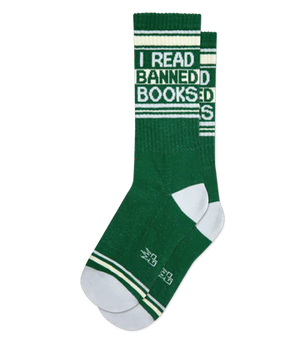 I Read Banned Books Socks