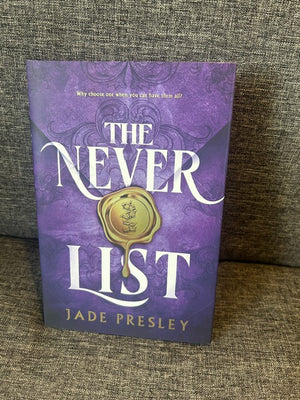 The Never List : Jade Presley