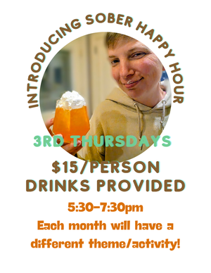 Third Thursdays Sober Happy Hour